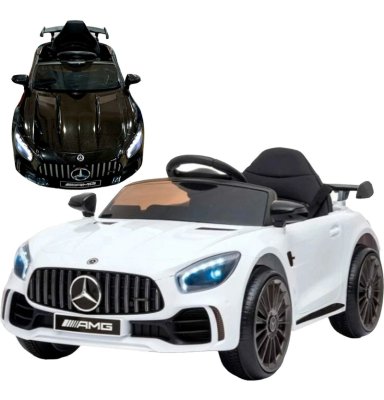 CARRITO MONTABLE ELECTRICO LITTLE MONKEY 12V COCHE MERCEDE BENZ 3 A 6 AÑOS - 4