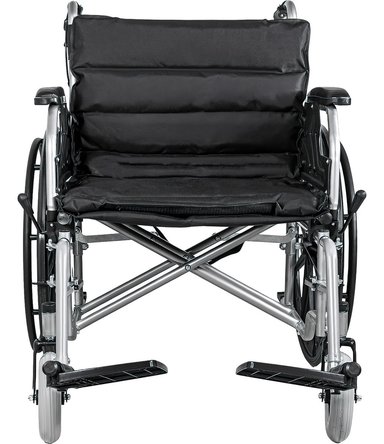 SILLA NANOFORT DE RUEDAS PARA OBESOS 150KG REFORZADA DOBLE SOPORTE - 2