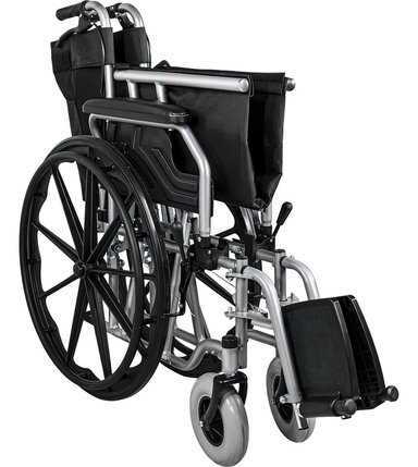 SILLA NANOFORT DE RUEDAS PARA OBESOS 150KG REFORZADA DOBLE SOPORTE - 3