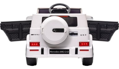 AUTO LITTLE MONKEY ELECTRICO A BATERIA MERCEDES BENZ AMG/G63 USB MP3 LUCES - 3