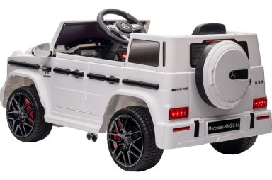 AUTO LITTLE MONKEY ELECTRICO A BATERIA MERCEDES BENZ AMG/G63 USB MP3 LUCES - 4