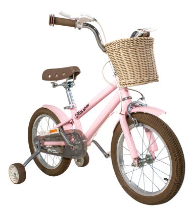 BICICLETA LITTLE MONKEY INFANTIL NIÑA RODADA 16 ROSA RUEDAS ENTRENAMIENTO TAMAÑO DEL CUADRO S - 1