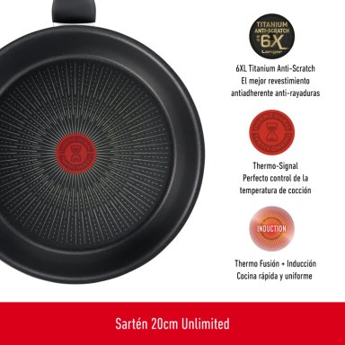 SARTE N 20 CM UNLIMITED TEFAL - 6