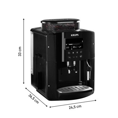 CAFETERA KRUPS SUPER AUTOMÁTICA ESPRESSO FULL AUTO DISPLAY - 8