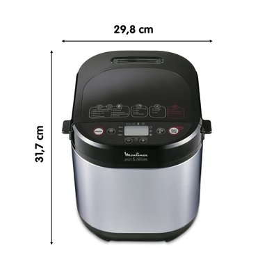 MÁQUINA DE PAN MOULINEX PAIN & DELICÉS - 8