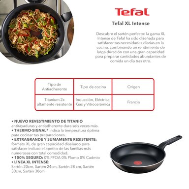 SARTE N 26 CM XL INTENSE TEFAL - 6