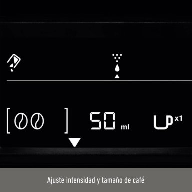 CAFETERA KRUPS SUPER AUTOMÁTICA ESPRESSO FULL AUTO DISPLAY ROJA + LECHERO - 7