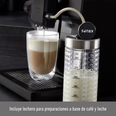 CAFETERA KRUPS SUPER AUTOMÁTICA ESPRESSO INTUITION PREFERENCE TOUCH + LECHERO - 7