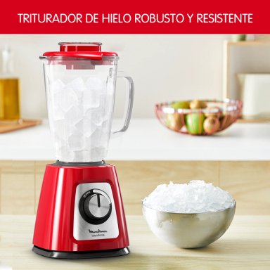 LICUADORA BLENDFORCE ROJO 2V + PULSE 800W MOULINEX - 6