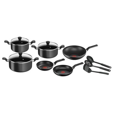 BATERIA DE COCINA ANTIADHERENTE SUPER COOK 12 PCS TEFAL - 1