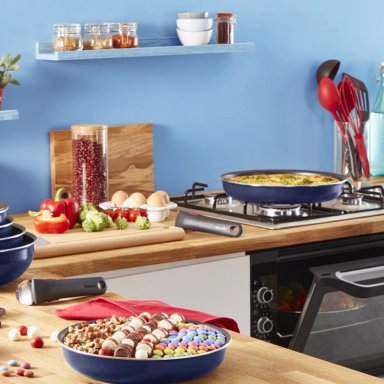 SET SARTENES INGENIO 22/24/26 CM + MANGO TEFAL - 4
