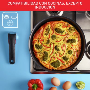 SET SARTENES INGENIO 22/26 CM + MANGO TEFAL - 5