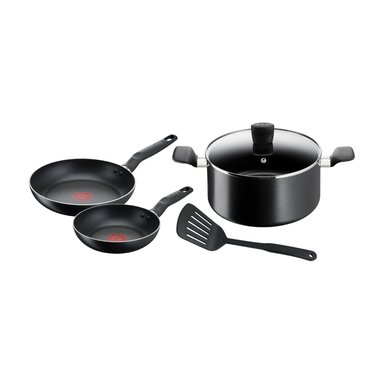 BATERIA DE COCINA ANTIADHERENTE SUPERCOOK 5 PCS TEFAL - 1