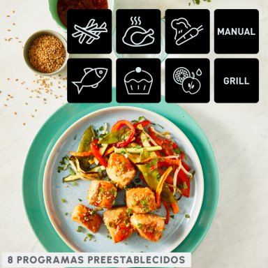FREIDORA DE AIRE EASY FRY & GRILL DIGITAL DUAL 8,3L - 5
