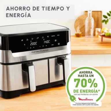 FREIDORA DE AIRE EASY FRY & GRILL DIGITAL DUAL 8,3L - 6