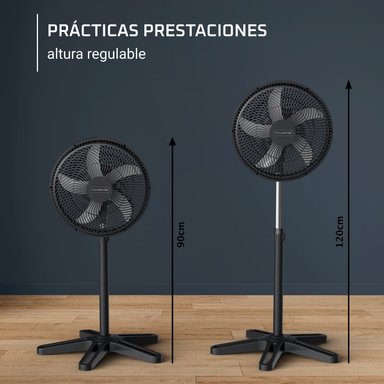 VENTILADOR PEDESTAL TURBO ESSENTIAL 15'' 40W ROWENTA - 6