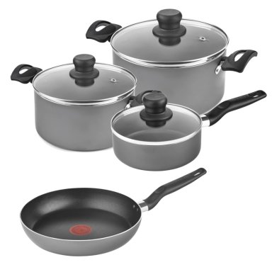BATERIA DE COCINA ANTIADHERENTE TALENT 7 PIEZAS TEFAL - 1