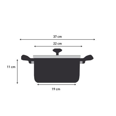OLLA 22 CM  + TAPA SUPER COOK TEFAL - 4