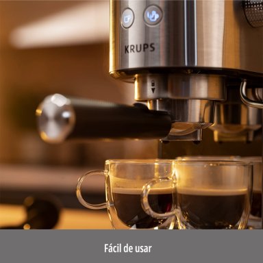 CAFETERA ESPRESSO VIRTUOSO STEAM&PUMP KRUPS XP444C10/BA0 - 7