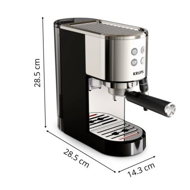 CAFETERA ESPRESSO VIRTUOSO STEAM&PUMP KRUPS XP444C10/BA0 - 8