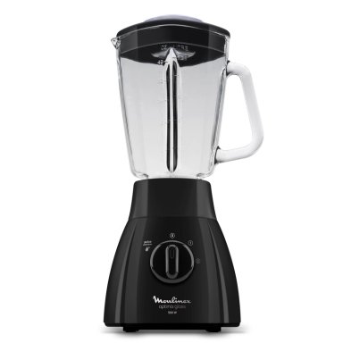 LICUADORA OPTIMIX NEGRA 2V 500W MOULINEX - 1