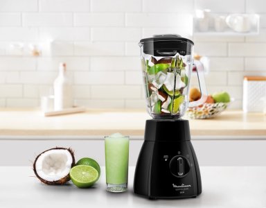 LICUADORA OPTIMIX NEGRA 2V 500W MOULINEX - 7