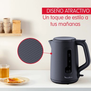 HERVIDOR MORNING 1,7L NEGRO MOULINEX - 5
