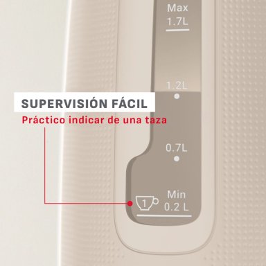 HERVIDOR MORNING 1,7 L GRIS MOULINEX - 3
