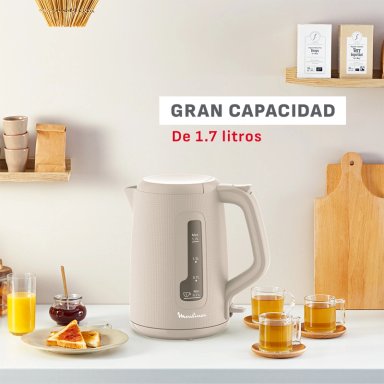 HERVIDOR MORNING 1,7 L GRIS MOULINEX - 5