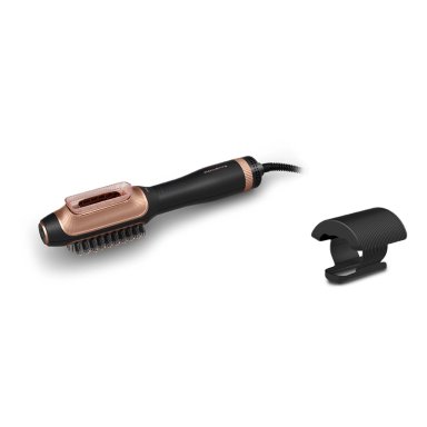 CEPILLO DE AIRE CALIENTE Y SECADOR DE PELO 2 EN 1 REVERSO NEGRO ROWENTA - 1
