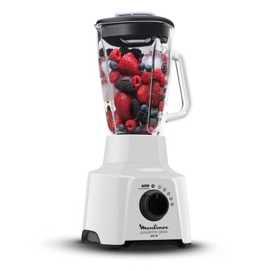 LICUADORA POWER MIX 5V BLANCO + PULSE 550W MOULINEX - 1