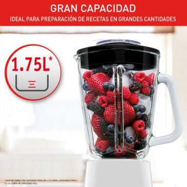 LICUADORA POWER MIX 5V BLANCO + PULSE 550W MOULINEX - 4