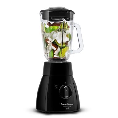 LICUADORA OPTIMIX NEGRA 2V 500W MOULINEX - 6