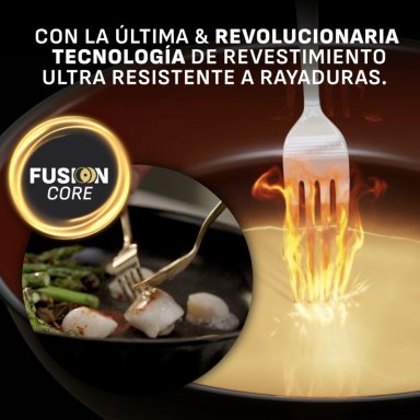 SARTEN 24 CM EXCELLENCE CERAMICA FUSIONCORE TEFAL - 3