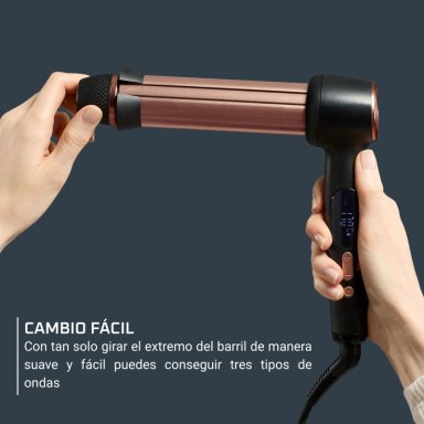 RIZADOR DE PELO FLEX CURL 3 AJUSTES CON TECNOLOGIA SENSOR ROWENTA - 5