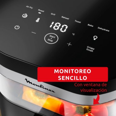 FREIDORA DE AIRE EASY FRY CON TECNOLOGIA INFRARROJA 7L MOULINEX - 4