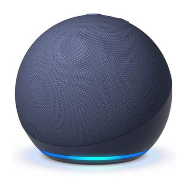 AMAZON ECHO DOT 5 PARLANTE INTELIGENTE ALEXA ULTIMA GENERACIÓN AZUL MARINO - 1