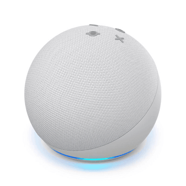AMAZON ECHO DOT 4 PARLANTE INTELIGENTE ASISTENTE ALEXA EN COLOR BLANCO - 2