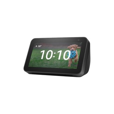 ASISTENTE VIRTUAL AMAZON ECHO SHOW 5 2DA GENERACIÓN ALEXA EN COLOR NEGRO - 1
