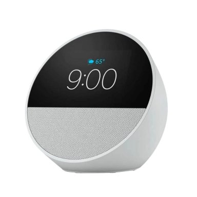 AMAZON ECHO SPOT ULTIMA GENERACION 2025 ALEXA COLOR BLANCO - 1