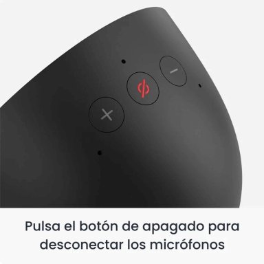 AMAZON ECHO SPOT ULTIMA GENERACION 2025 ALEXA COLOR NEGRO - 4
