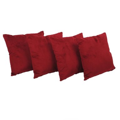 SET 4 COJINES FELPA BURDEO - 3
