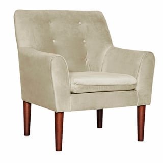 POLTRONA 1C BERGEN FELPA   BEIGE 78 X 70 X 98 - 1