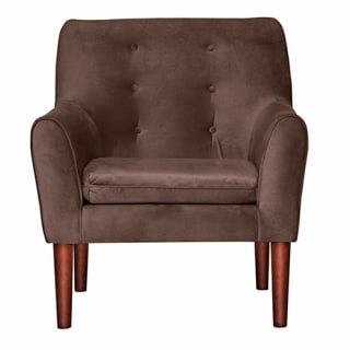 POLTRONA 1C BERGEN FELPA   CHOCOLATE 78 X 70 X 98 - 1