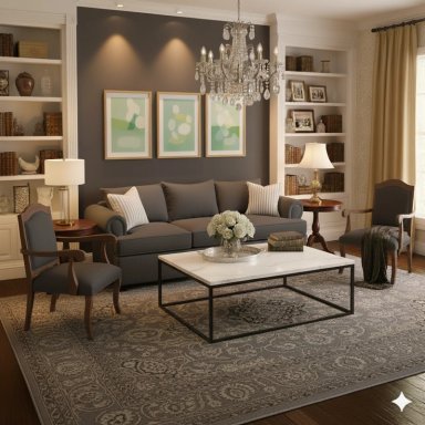 LIVING 311 ANTONIA GRAFITO SOFA 3 CUERPOS RESORTES FULL COMFORT PLUS + 2 SITIALES MADERA - 2