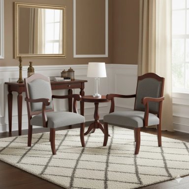 LIVING 311 ANTONIA GRIS CLARO SOFA 3 CUERPOS RESORTES FULL COMFORT PLUS + 2 SITIALES MADERA - 3