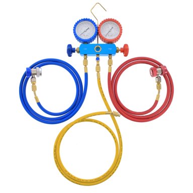 MANOMETRO COMPLETO NORMAL 1.5MT CON ACOPLES CUERPO TIPO PISTON - 1