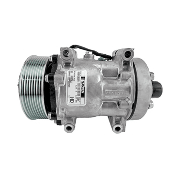 COMPRESOR DE AC AMERICAN AIR 7H15 8PK 12V 119MM TAPA MD (OE) 4776 4482 SANDEN - 1