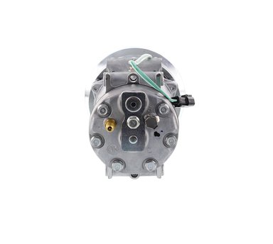 COMPRESOR DE AC AMERICAN AIR 7H15 8PK 24V 133MM POLEA MINERA TAPA GK 4769 4301 SANDEN - 3