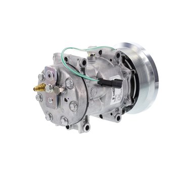 COMPRESOR DE AC AMERICAN AIR 7H15 8PK 24V 133MM POLEA MINERA TAPA GK 4769 4301 SANDEN - 4